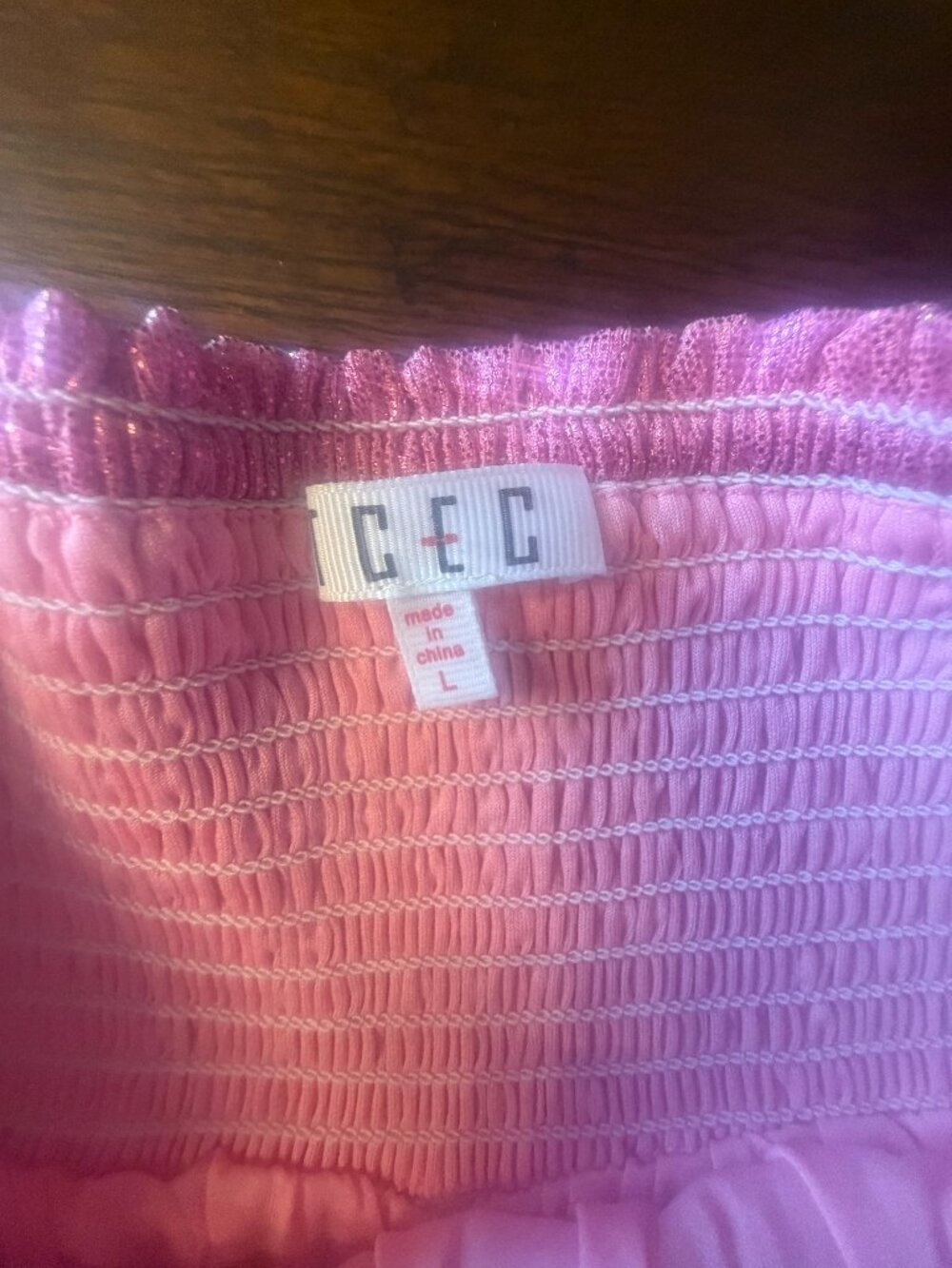 TCEC PINK ROMPER